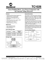TC1026 datasheet pdf Microchip