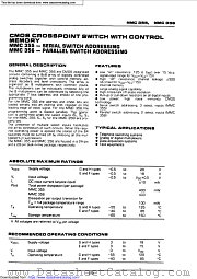 MMC355 datasheet pdf Microelectronica