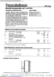 MMC4042 datasheet pdf Microelectronica