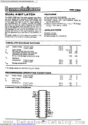 MMC4508 datasheet pdf Microelectronica