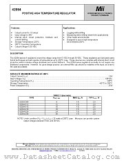 42094-012 datasheet pdf Micropac Industries