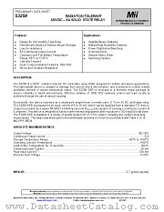 53258 datasheet pdf Micropac Industries