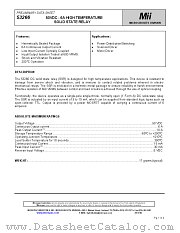53266 datasheet pdf Micropac Industries