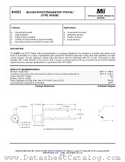 61053 datasheet pdf Micropac Industries