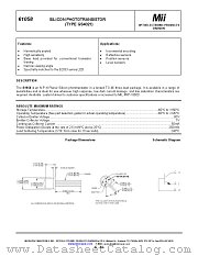 61058-104 datasheet pdf Micropac Industries