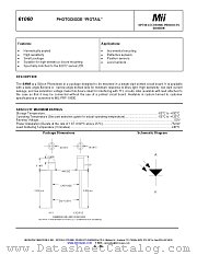 61060-101 datasheet pdf Micropac Industries