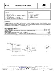 61082 datasheet pdf Micropac Industries
