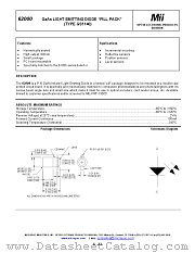 62000-102 datasheet pdf Micropac Industries