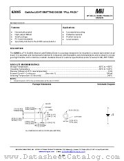 62005-101 datasheet pdf Micropac Industries