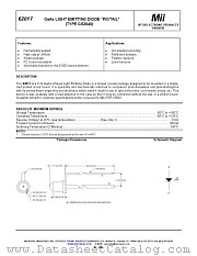 62017-004 datasheet pdf Micropac Industries