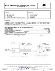 62038-101 datasheet pdf Micropac Industries