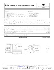 62074-001 datasheet pdf Micropac Industries