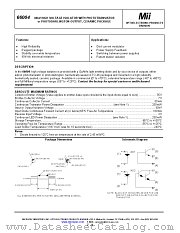 66004-011 datasheet pdf Micropac Industries