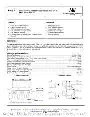 66013-000 datasheet pdf Micropac Industries