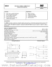 66024-003 datasheet pdf Micropac Industries