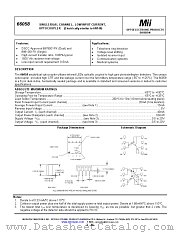 66058 datasheet pdf Micropac Industries