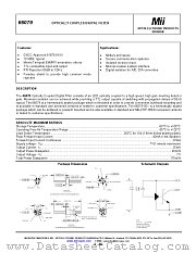 66079 datasheet pdf Micropac Industries