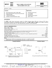 66133-102 datasheet pdf Micropac Industries