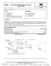 61055-105 datasheet pdf Micropac Industries