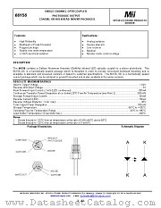66156-103 datasheet pdf Micropac Industries
