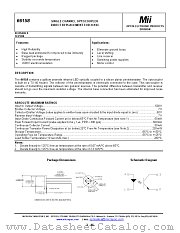 66158-101 datasheet pdf Micropac Industries