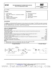 66168-105 datasheet pdf Micropac Industries