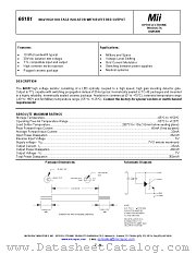 66181-001 datasheet pdf Micropac Industries