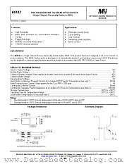 66183-105 datasheet pdf Micropac Industries