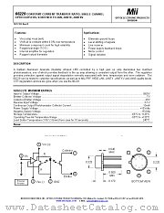 66229 datasheet pdf Micropac Industries