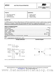 67013 datasheet pdf Micropac Industries