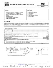 JANTXV4N22A datasheet pdf Micropac Industries
