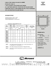 CD3826A datasheet pdf Microsemi