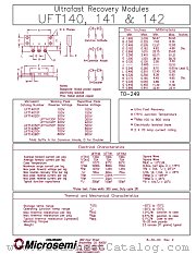 UFT14270 datasheet pdf Microsemi