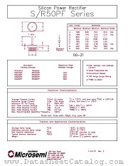 R5020PF datasheet pdf Microsemi