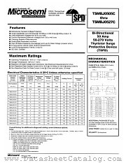 TCD0516C datasheet pdf Microsemi