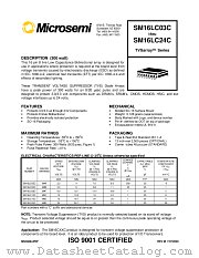 SM16LC24C datasheet pdf Microsemi