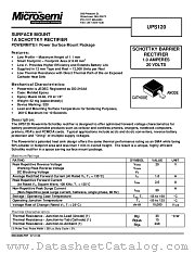 UPS120 datasheet pdf Microsemi