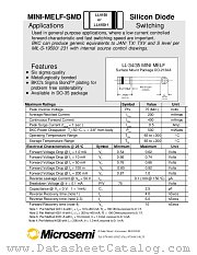 LL4150-1 datasheet pdf Microsemi