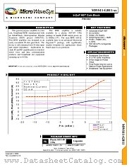 MWS11-GB11-X1 datasheet pdf Microsemi