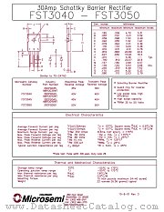 MBR3040WT datasheet pdf Microsemi