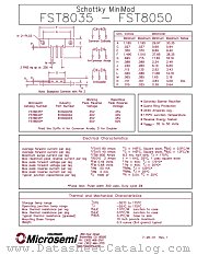 FST8040 datasheet pdf Microsemi