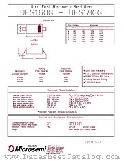 UFS170G datasheet pdf Microsemi