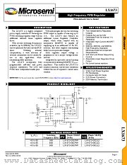 LX1673-06CPW datasheet pdf Microsemi