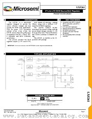 LX5261CDP datasheet pdf Microsemi