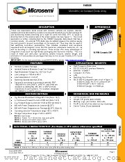 1N6506 datasheet pdf Microsemi