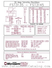MBR3035CT datasheet pdf Microsemi