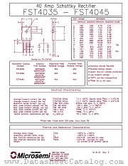40L45CW datasheet pdf Microsemi