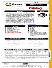 LC01-6 datasheet pdf Microsemi