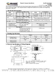 SGE2698-1 datasheet pdf Microsemi
