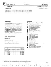 MSU2953C25 datasheet pdf Mosel Vitelic Corp